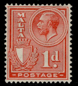 MALTA GV SG159, 1d rose-red, M MINT.