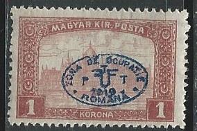 Hungary ^ Scott # 2N18 - MH