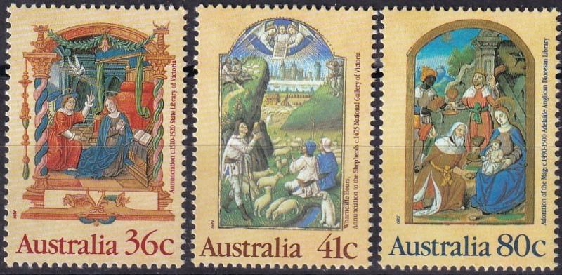 Australia  #1159-61  MNH CV $2.80 (A19591)