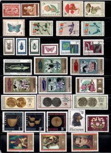 32 Different F-VF Used / CTO Bulgaria Stamps issued 1960 to 1971 - I Combine S/H