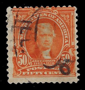 USA 1902 Sc 310 U vg