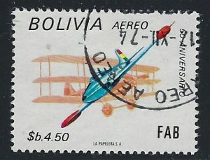 Bolivia C333 Used 1974 Airplanes (fe3393)