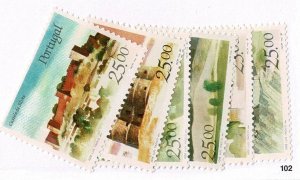 Portugal #1688-93 MNH castles