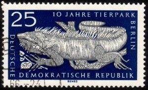 1965, Germany DDR, 25pfg, Used, Sc 760