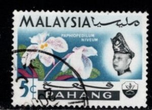 Malaysia - Pahang #85 Orchids Type  - Used