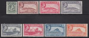 Gibraltar 107-118 VF-OG-MLH set ! cv $ 121 ! see pic !