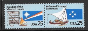#2506-07 MNH Pair