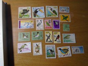 Birds  #  2   used / MNH