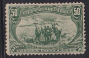 US Early Commemoratives #291 LH F - VF Very Fresh OG Cat Value: $600