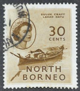 DYNAMITE Stamps: North Borneo Scott #270 - USED