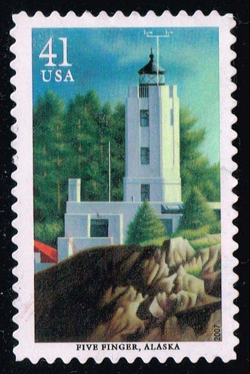 US #4147 Five Finger Lighthouse; Used (0.40)