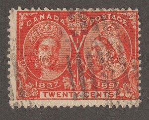 EDSROOM-17558 Canada 59 Used 1897 Queen Victoria Jubilee CV$190