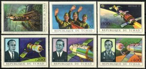 Chad Stamp C102-C107  - Soyuz 11 Link-up Project