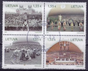 Lithuania, 2024, 100th Anniversary of Song Festival, used