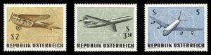 Austria - Mi. 1262-64 (Planes) - MNH - BD136