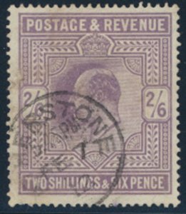GB Edward VII SG 315 SC# 139a see cancel date used see details and scans