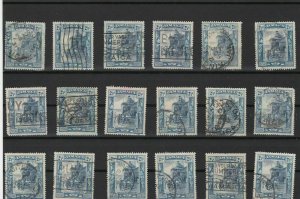 jamaica cancel and stamps study ref 13630