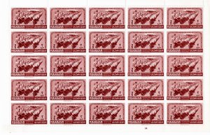 Sharjah 1964 MNH Sc 57-62 sheets of 25