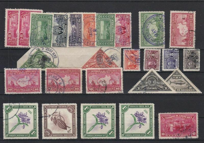 Costa Rica Early Stamps Ref 28145