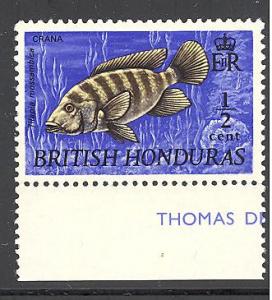 British Honduras 234 mint never hinged SCV $ 0.25 (RS)