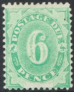 AUSTRALIA 1902 POSTAGE DUE BLANK BASE WMK CROWN/NSW UPRIGHT