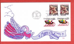 #2427, 27a, 28, 29 Christmas Combination - Gamm Cachet
