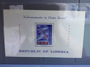 Liberia Achievements In Outer Space mint never hinged  stamp  sheet R26894