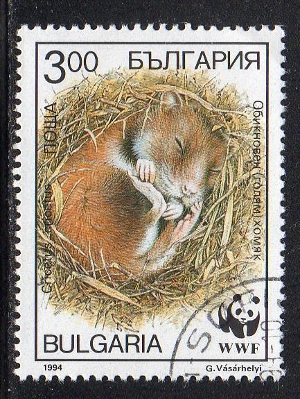 Bulgaria 3831 - Cto - European Hamster (WWF)