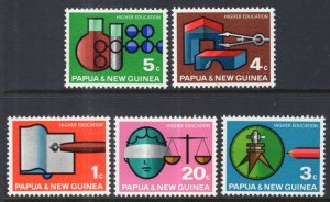 Papua New Guinea 232-236 MNH VF