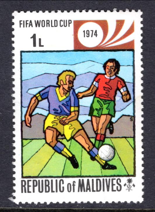 Maldive Islands 516 Soccer MNH VF