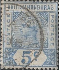 British Honduras, #41 Used From 1891-98