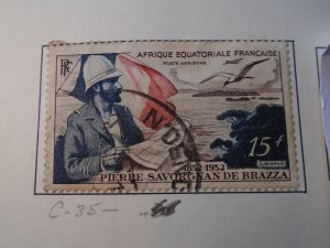 French Equatorial Africa  # C35  used