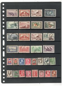 ALGERIA COLLECTION ON STOCK SHEET MINT/USED