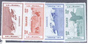 Iceland, Scott #B1-4, MH, complete set