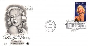 US 2967 Marilun Monroe PCS Artcraft Variety U/A FDC