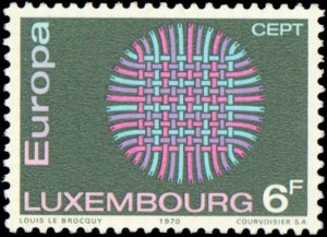 Luxembourg #489-490, Complete Set(2), 1970, Europa, Never Hinged