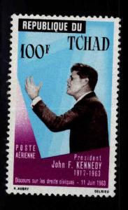 Chad TCHAD Scott C20 MH* JFK stamp