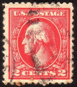 1920, US 2c, Washington, Used, Sc 528A