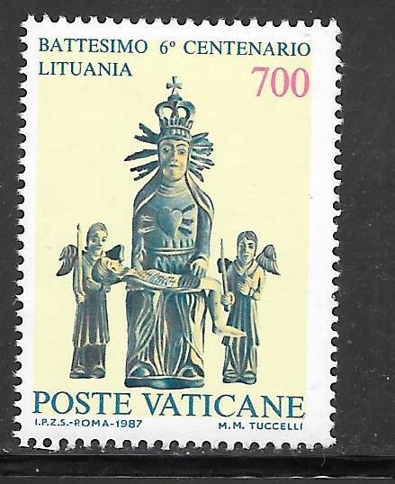 Vatican City #786 MNH Single Christianization Anniversaries