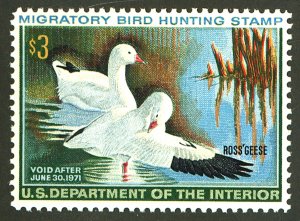 U.S. #RW37 MINT OG NH