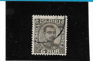 Iceland  Scott#  113  Used
