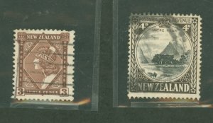 New Zealand #190-191 Used Single