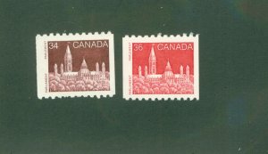 CANADA 952-3 MNH BIN$ 1.50