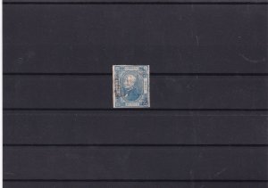mexico 1872 12c overprint stamp ref 11437