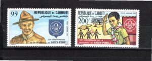 Djibouti 1982 MNH Sc C163-4