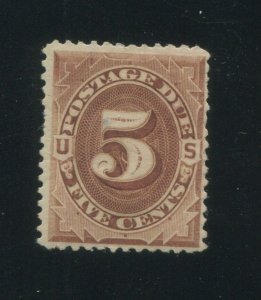 1879 United States Postage Due Stamp #J11 Mint Hinged F/VF OG Certified