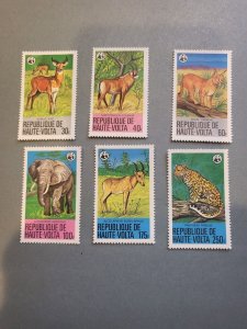 Stamps Burkina Faso Scott #506-11 nh