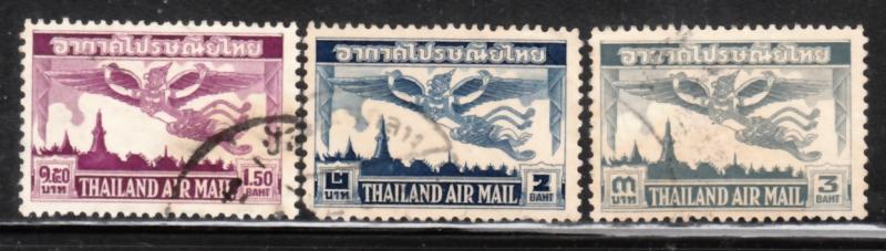 Thailand 1952 Sc C20-2 Airmail Used