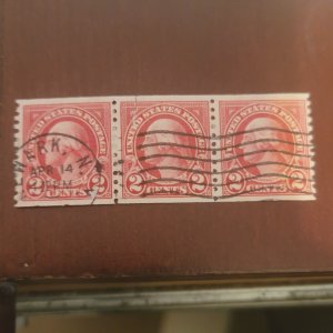 USA 599 used line of 3