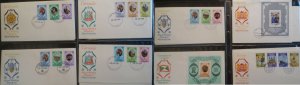 Commonwealth 1981 Royal Wedding FDC Covers Kenya Grenada Turks & Caicos St Lucia